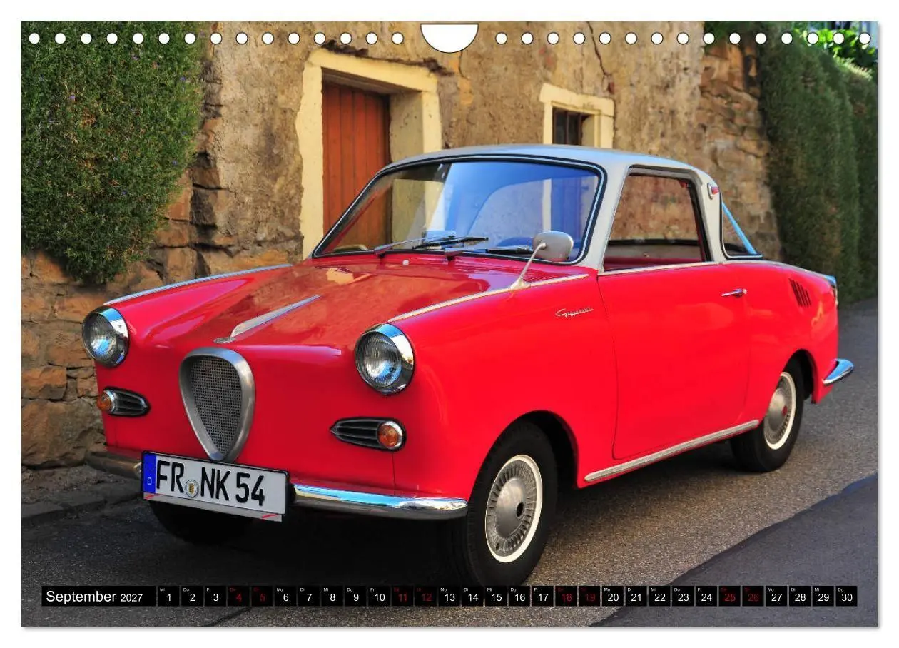 Bild: 9783569863026 | Goggomobil Coupè 250 TS (Wandkalender 2027 DIN A4 quer), CALVENDO...