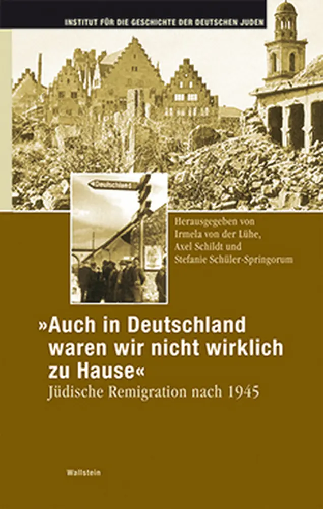 Cover: 9783835303126 | »Auch in Deutschland waren wir nicht wirklich zu Hause« | Buch | 2008