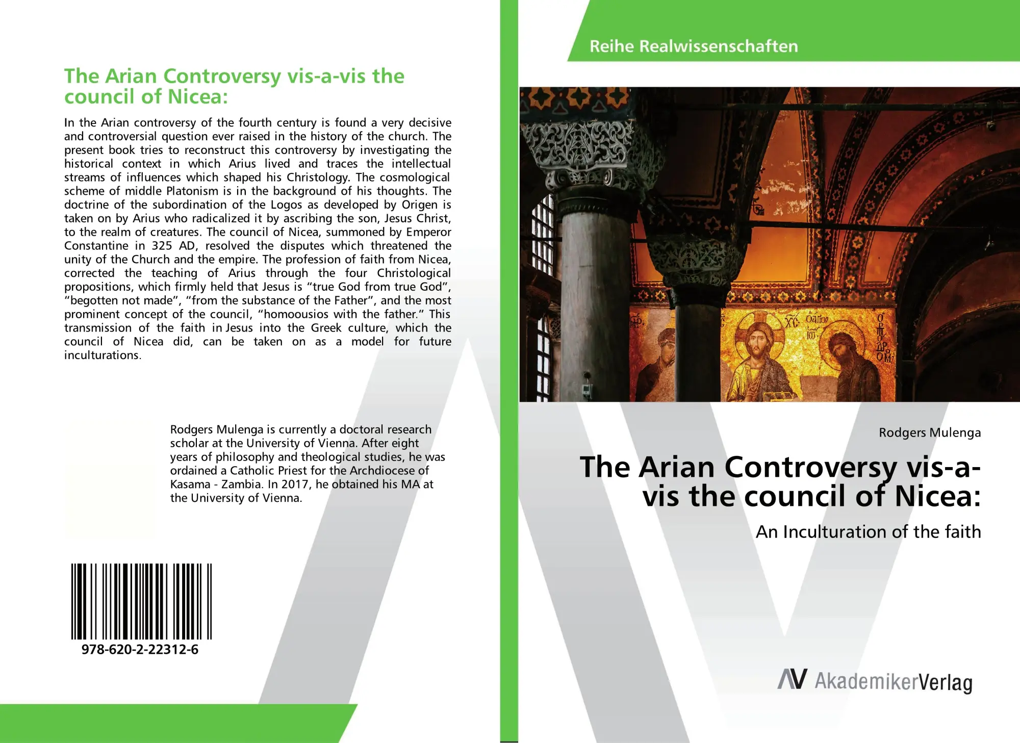 Cover: 9786202223126 | The Arian Controversy vis-a-vis the council of Nicea: | Mulenga | Buch