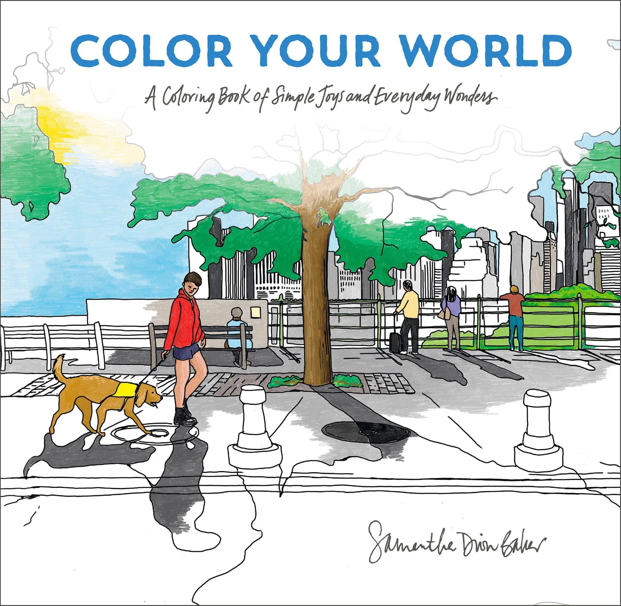 Cover: 9798217273126 | Color Your World | A Coloring Book of Simple Joys and Everyday Wonders