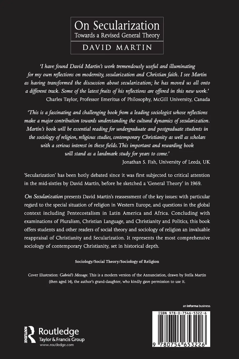Rückseite: 9780754653226 | On Secularization | Towards a Revised General Theory | David Martin