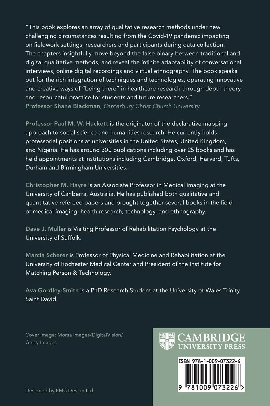 Rückseite: 9781009073226 | The Future of Qualitative Research in Healthcare | Hackett (u. a.)