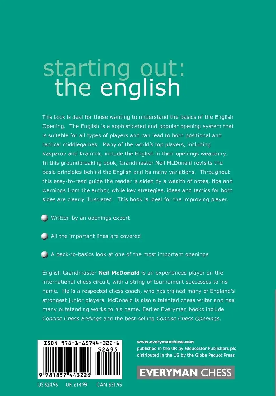 Rückseite: 9781857443226 | Starting Out | The English | Neil Mcdonald | Taschenbuch | Englisch