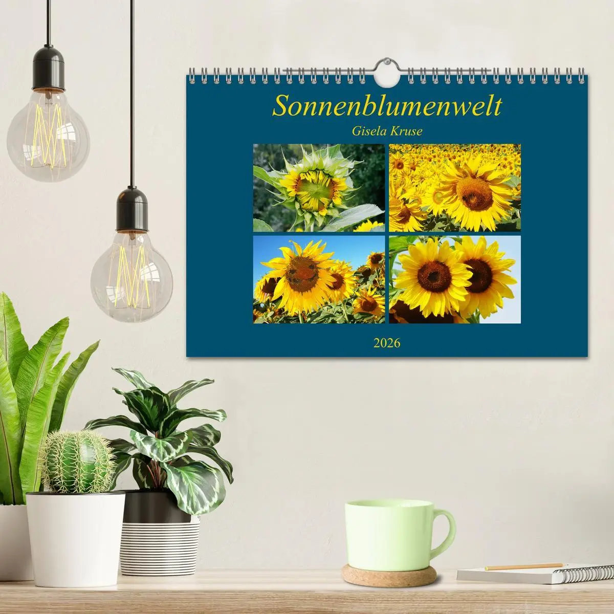 Bild: 9783457803226 | Sonnenblumenwelt (Wandkalender 2026 DIN A4 quer), CALVENDO...