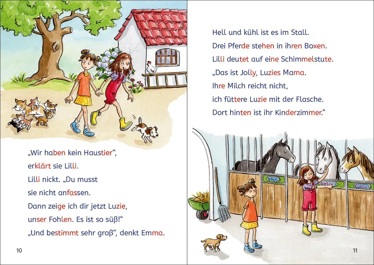 Bild: 9783743223226 | Die besten Silbengeschichten zum Lesenlernen - Pferde und Ponys | Buch
