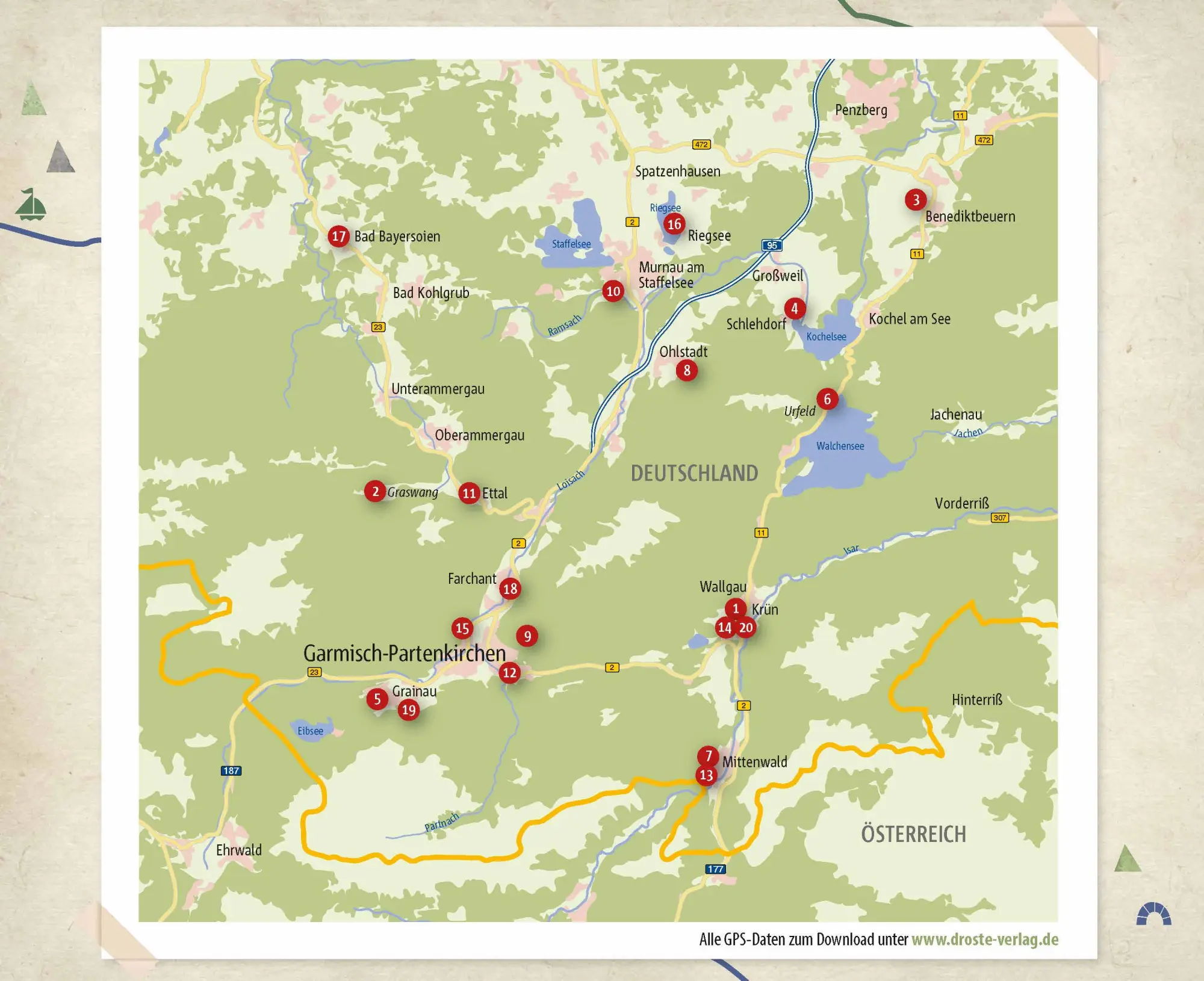 Bild: 9783770023226 | Garmisch-Partenkirchen. Wandern für die Seele | Wohlfühlwege | Homburg