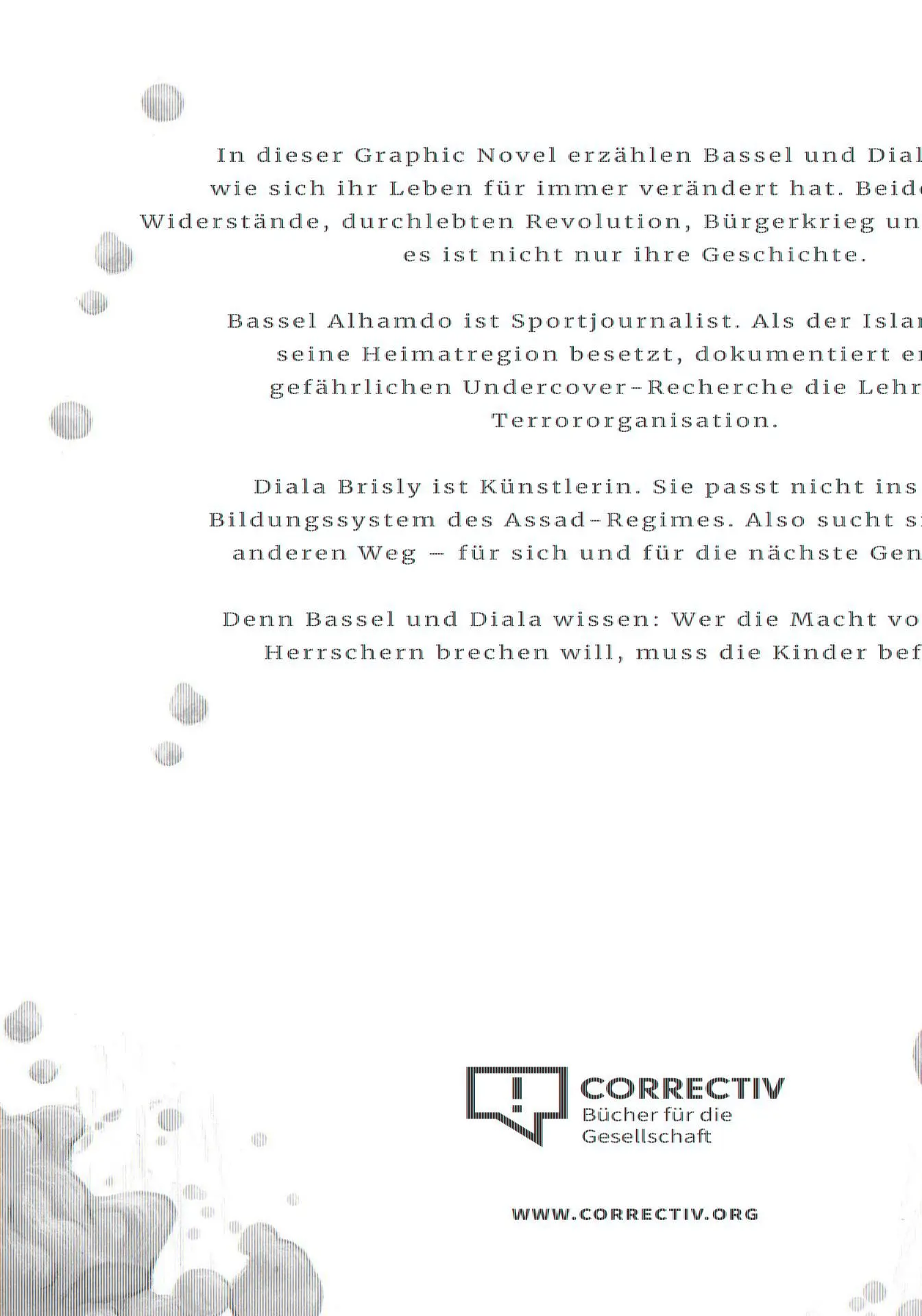 Rückseite: 9783948013226 | Im Klassenzimmer der Diktatur | Diala Brisly (u. a.) | Taschenbuch