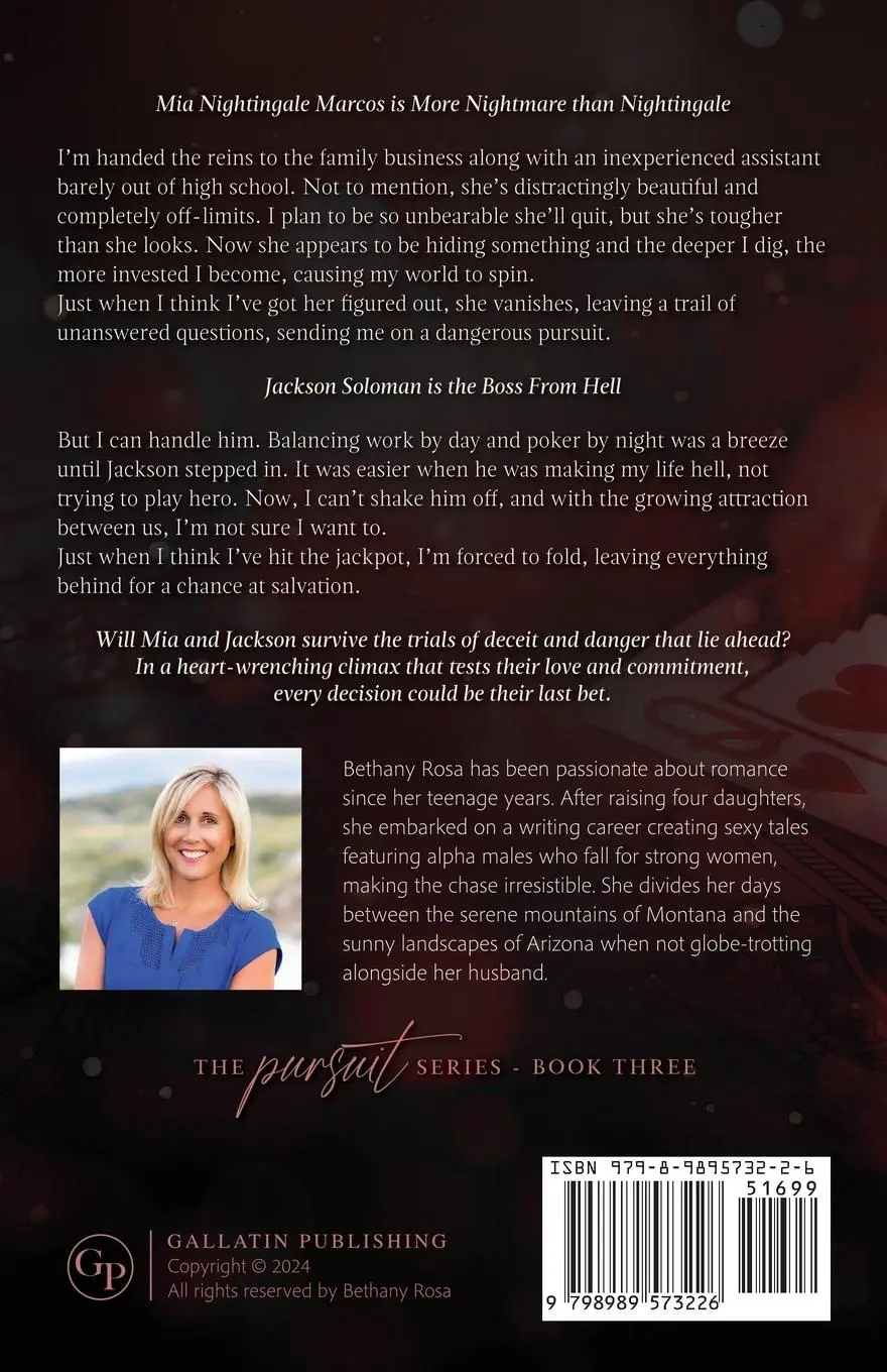 Rückseite: 9798989573226 | Dangerous Pursuit | An Age Gap, Workplace, Steamy Romance | Rosa