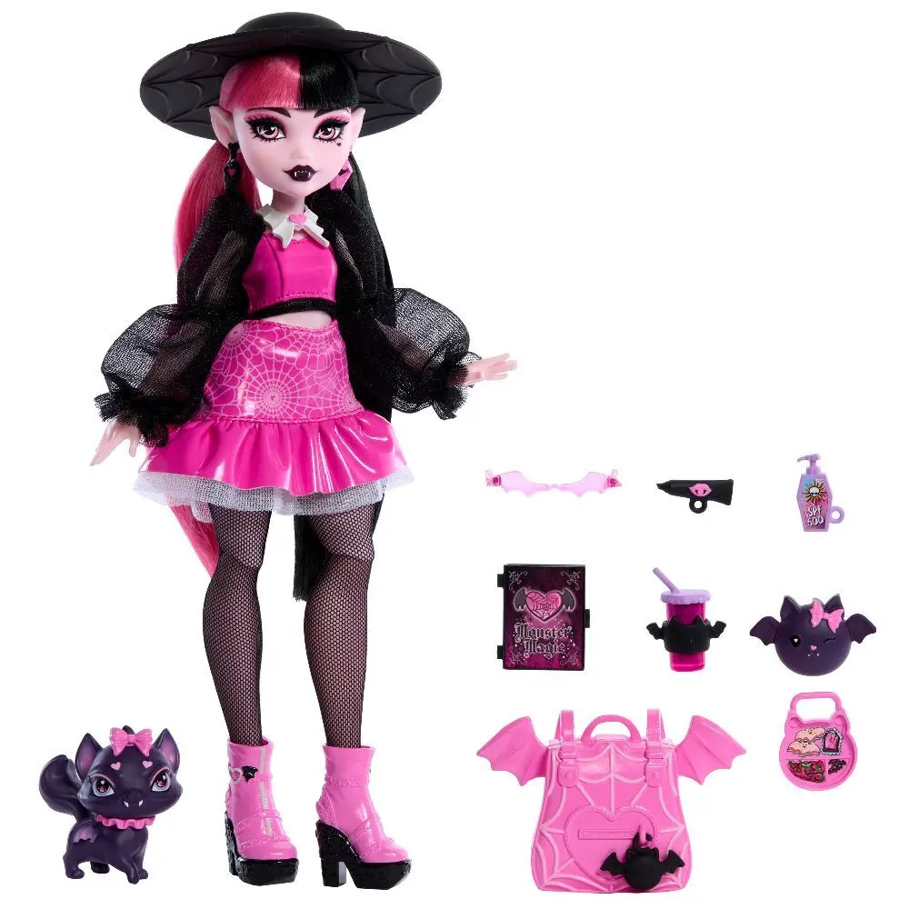 Bild: 194735183326 | Monster High Draculaura Puppe | Blister | HRP64 | 2024 | Mattel