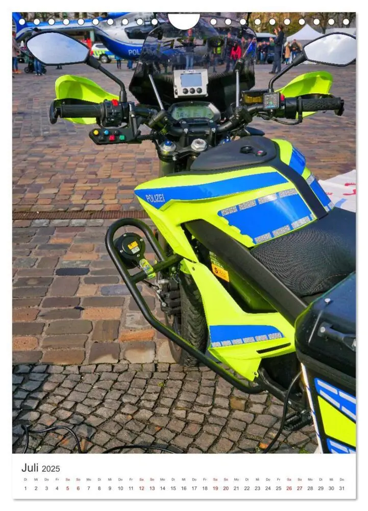 Bild: 9783435873326 | Tag der Polizei (Wandkalender 2025 DIN A4 hoch), CALVENDO...