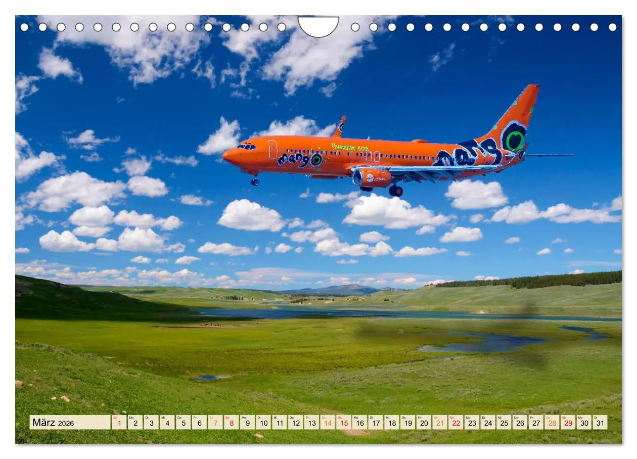 Bild: 9783457583326 | Flugzeuge - ab in den Urlaub (Wandkalender 2026 DIN A4 quer),...