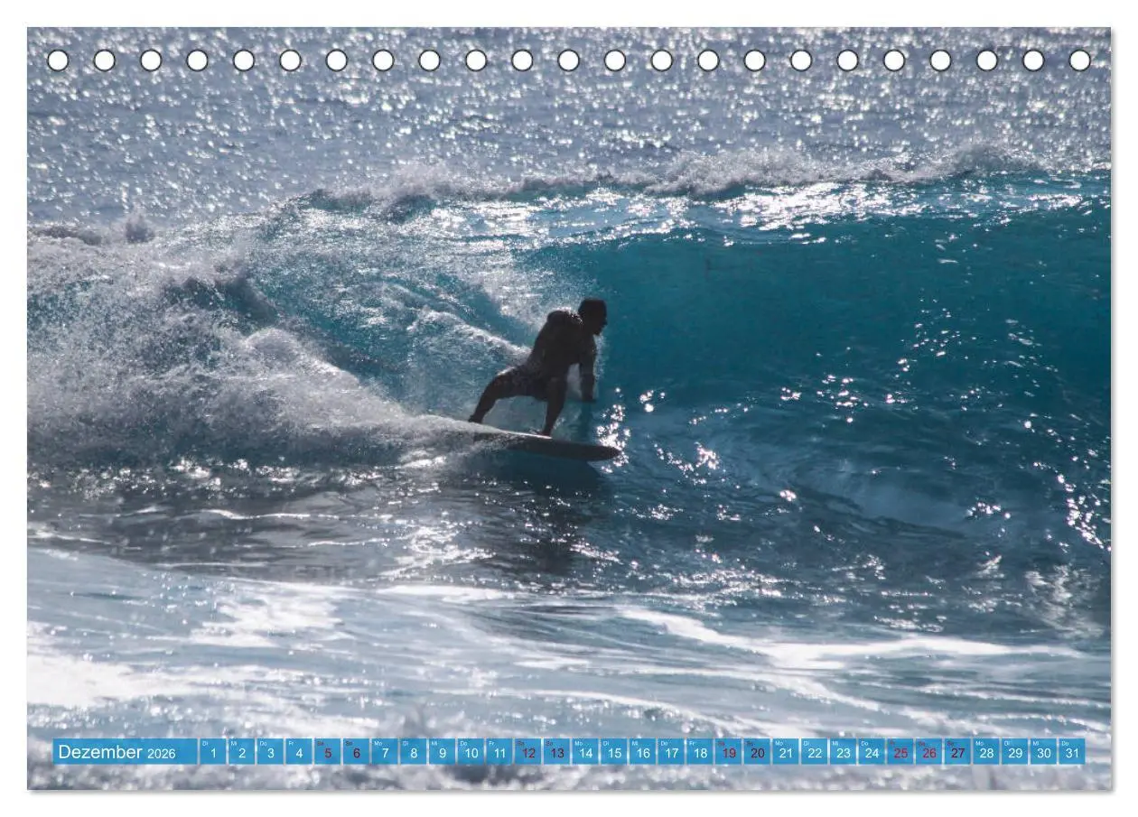 Bild: 9783457653326 | Hawaii´s Surfer (Tischkalender 2026 DIN A5 quer), CALVENDO...
