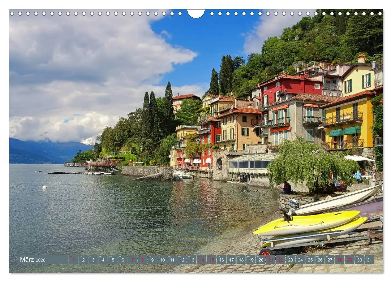 Bild: 9783457723326 | Comer See - Mediterraner Charme in alpiner Landschaft (Wandkalender...