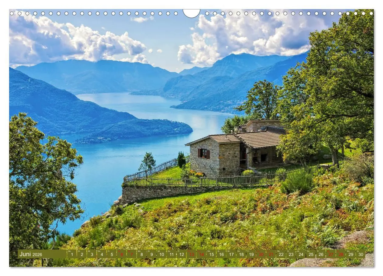 Bild: 9783457723326 | Comer See - Mediterraner Charme in alpiner Landschaft (Wandkalender...