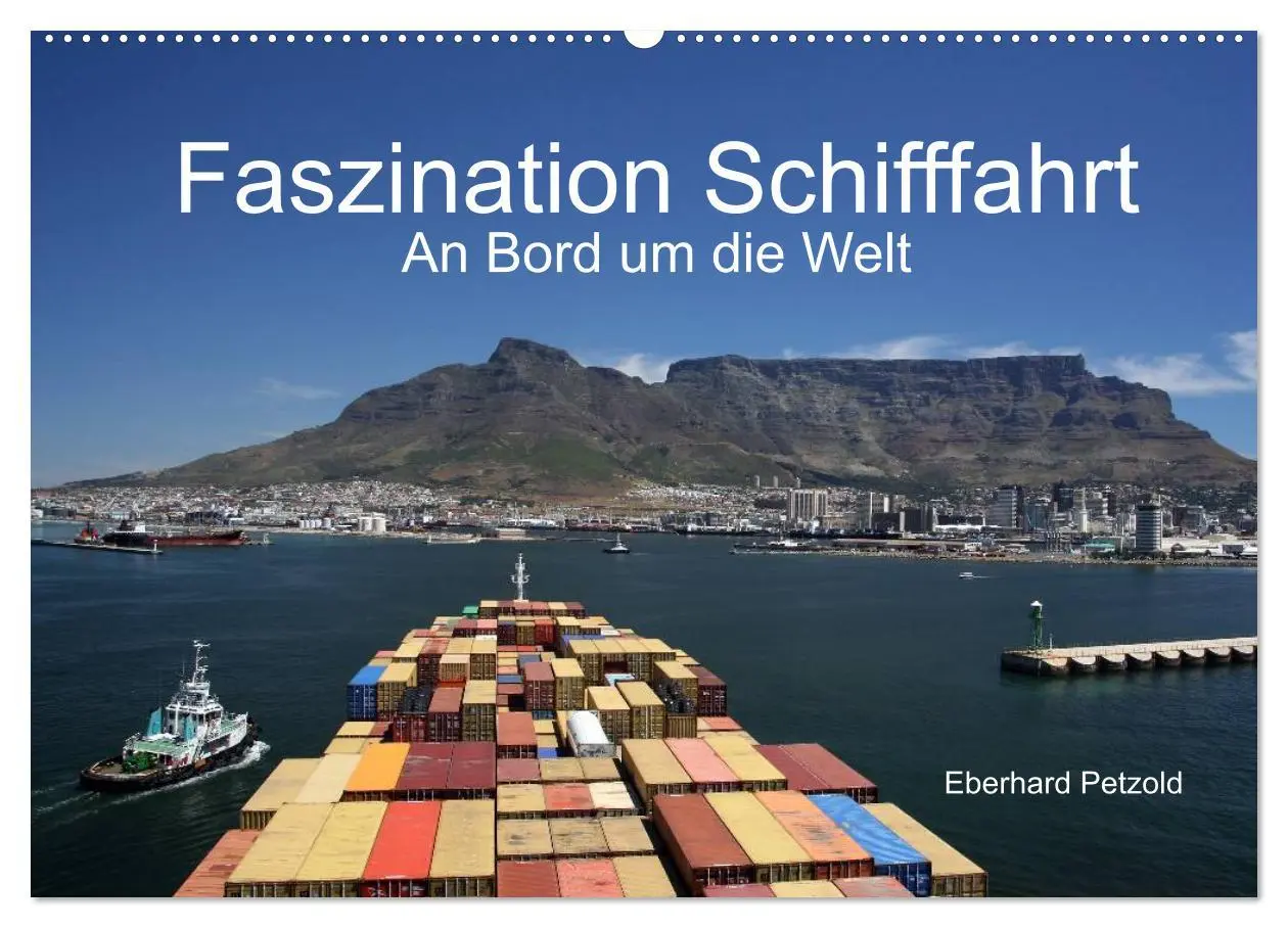 Cover: 9783516123326 | Faszination Schifffahrt - An Bord um die Welt (Wandkalender 2026...