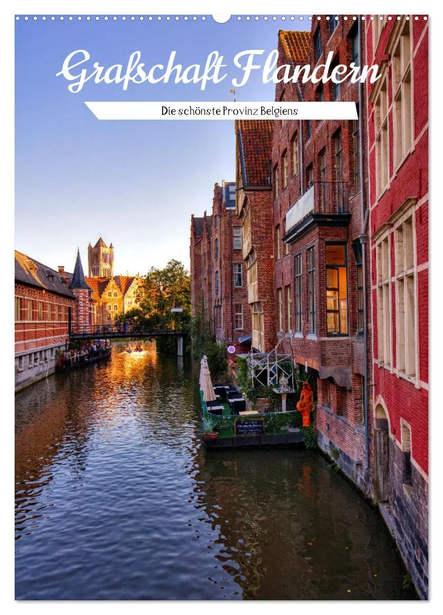 Cover: 9783516293326 | Grafschaft Flandern (Wandkalender 2026 DIN A2 hoch), CALVENDO...