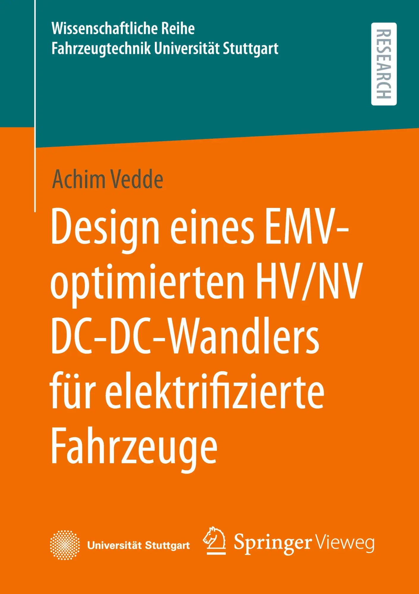 Cover: 9783658483326 | Design eines EMV-optimierten HV/NV DC-DC-Wandlers für...