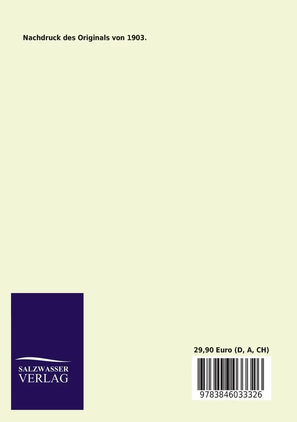 Rückseite: 9783846033326 | Handbuch der Ölmalerei | Friedrich Jaennicke | Taschenbuch | Paperback