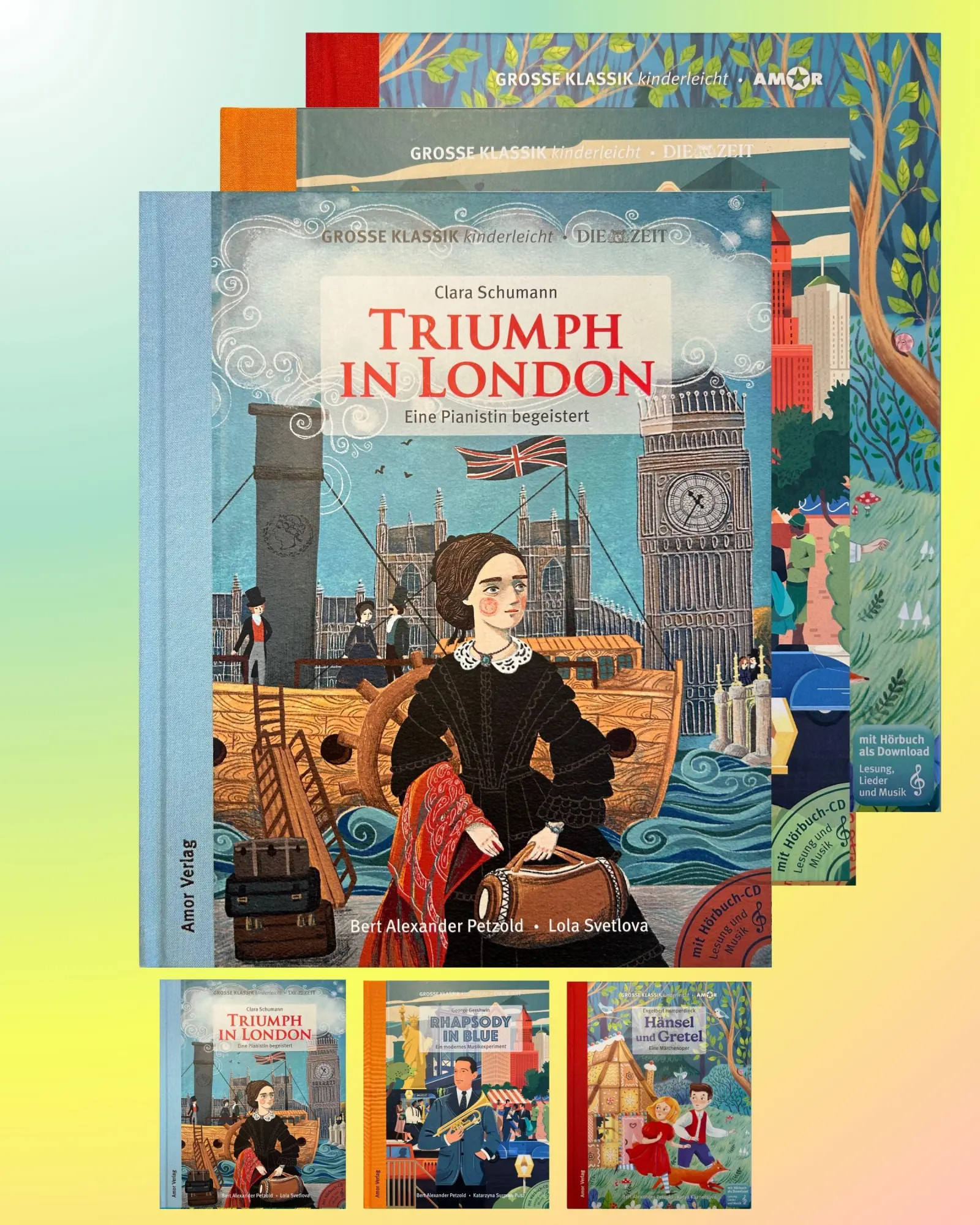 Cover: 9783985873326 | Abenteuerlust: Triumph in London, Rhapsody in Blue, Hänsel und...