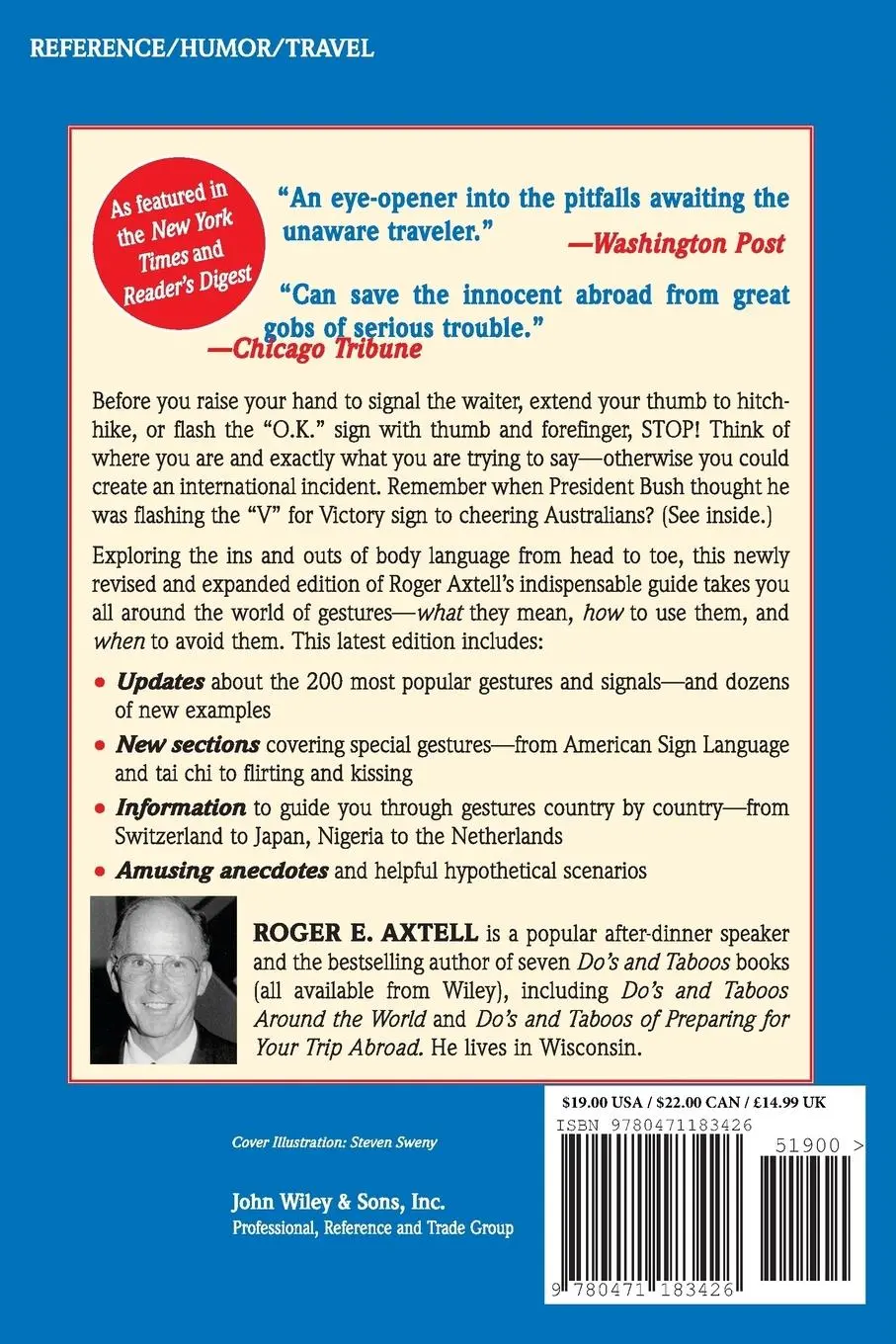 Rückseite: 9780471183426 | Gestures | The Do's and Taboos of Body Language Around the World