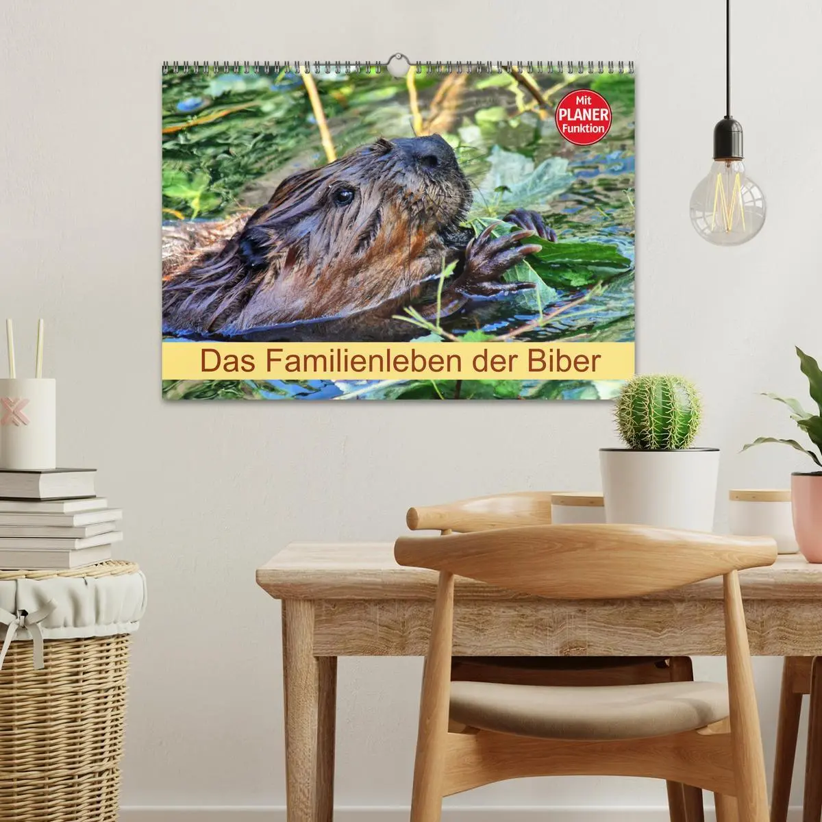 Bild: 9783457883426 | Das Familienleben der Biber (Wandkalender 2026 DIN A3 quer),...