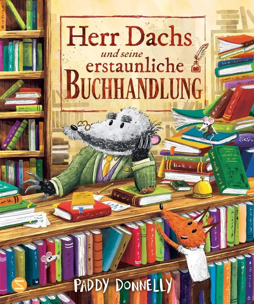 Cover: 9783505153426 | Herr Dachs und seine erstaunliche Buchhandlung | Paddy Donnelly | Buch