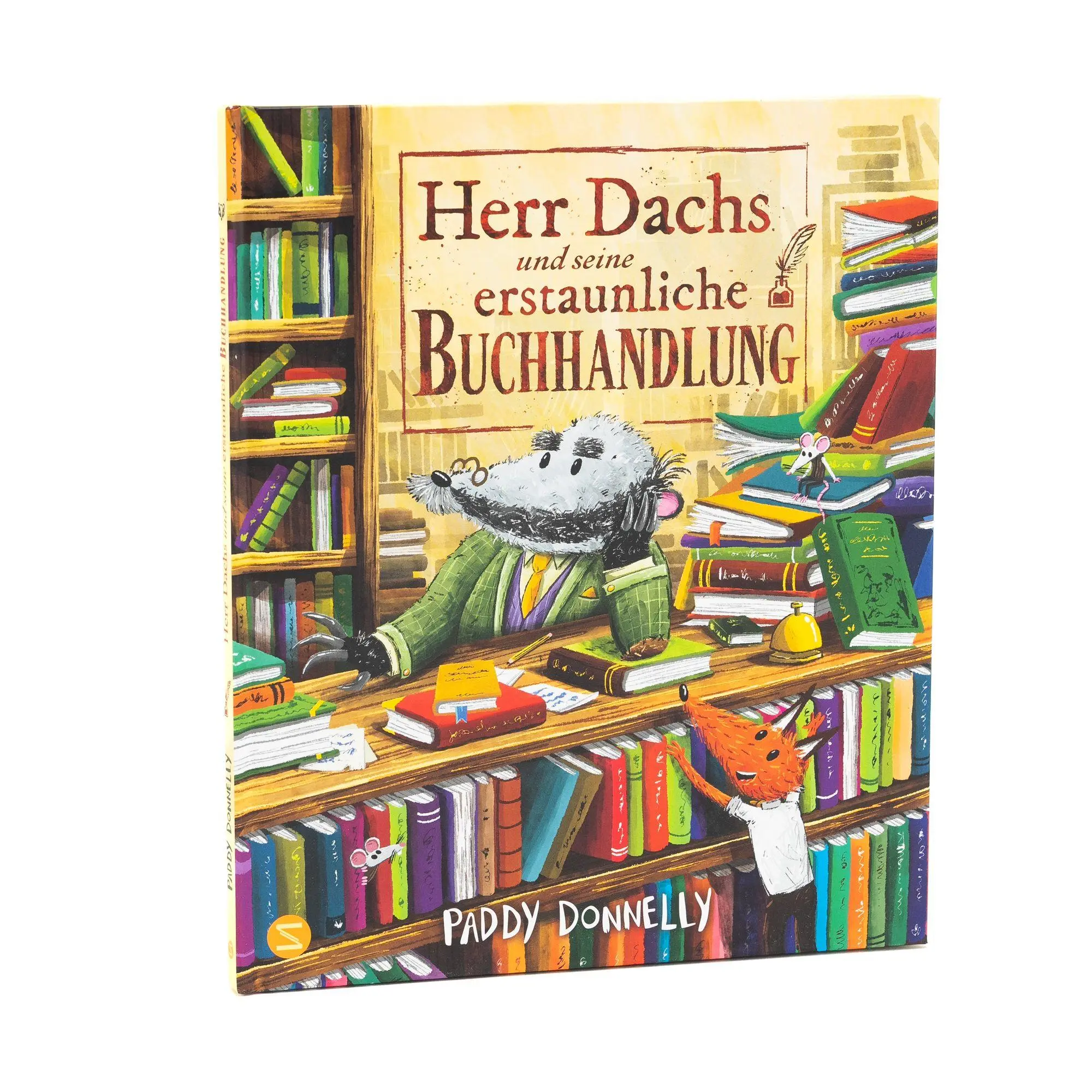 Bild: 9783505153426 | Herr Dachs und seine erstaunliche Buchhandlung | Paddy Donnelly | Buch