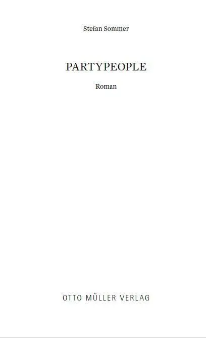 Bild: 9783701313426 | Partypeople | Stefan Sommer | Buch | 164 S. | Deutsch | 2026
