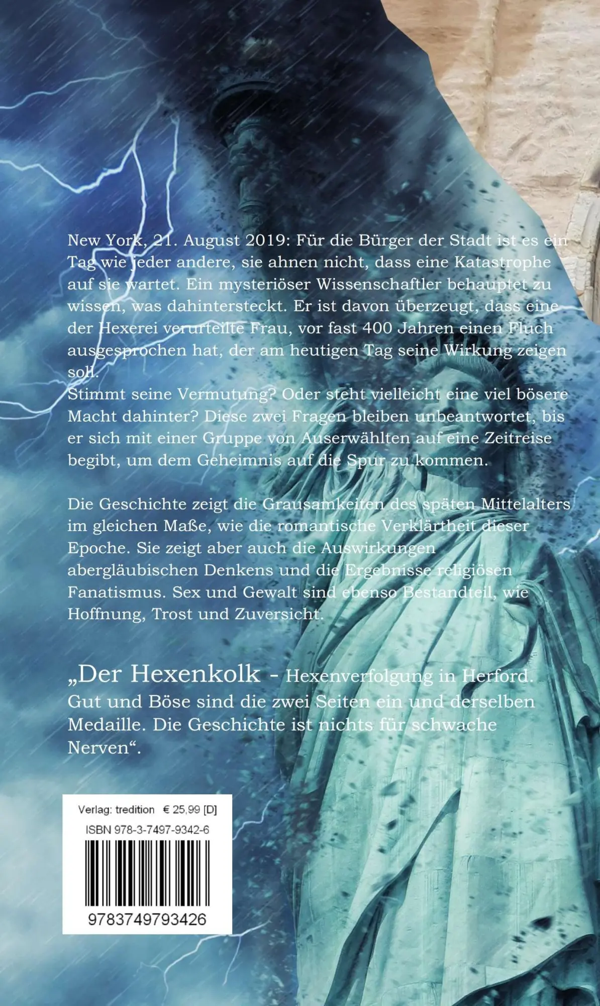 Rückseite: 9783749793426 | Hexenkolk - Wiege des Fluchs | Thomas H. Huber | Buch | 496 S. | 2019