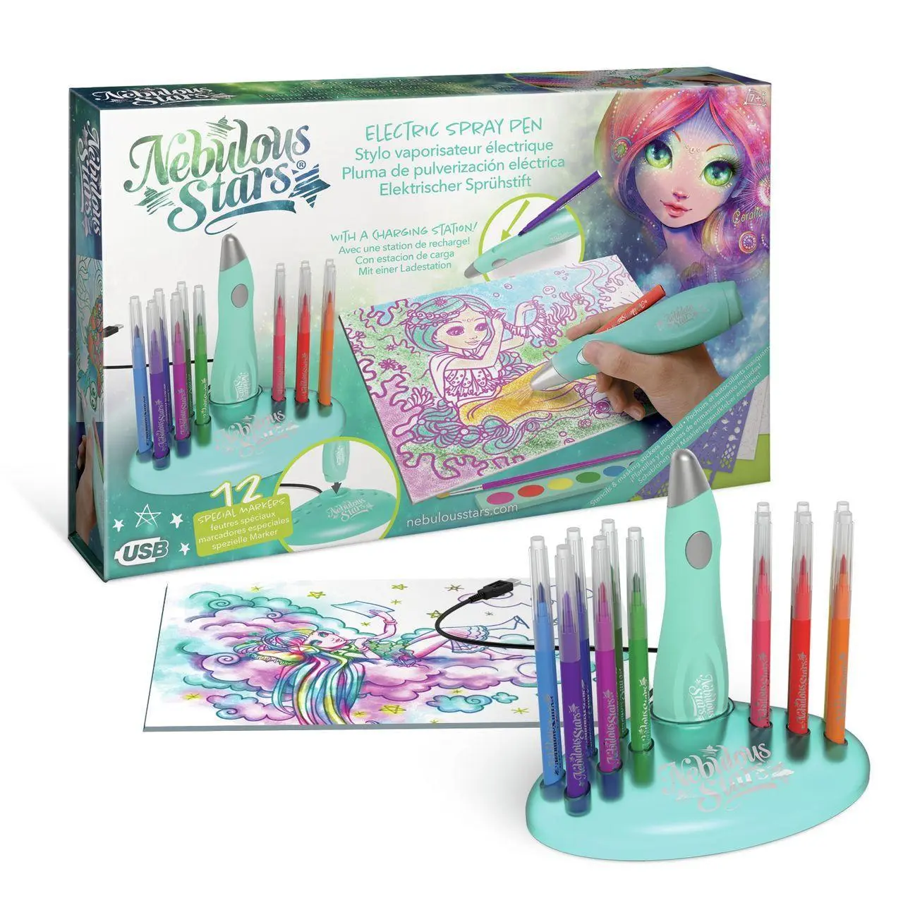 Bild: 694704113526 | Airbrush Deluxe Set | Spiel | Deutsch | 2023 | Toynamics Europe GmbH