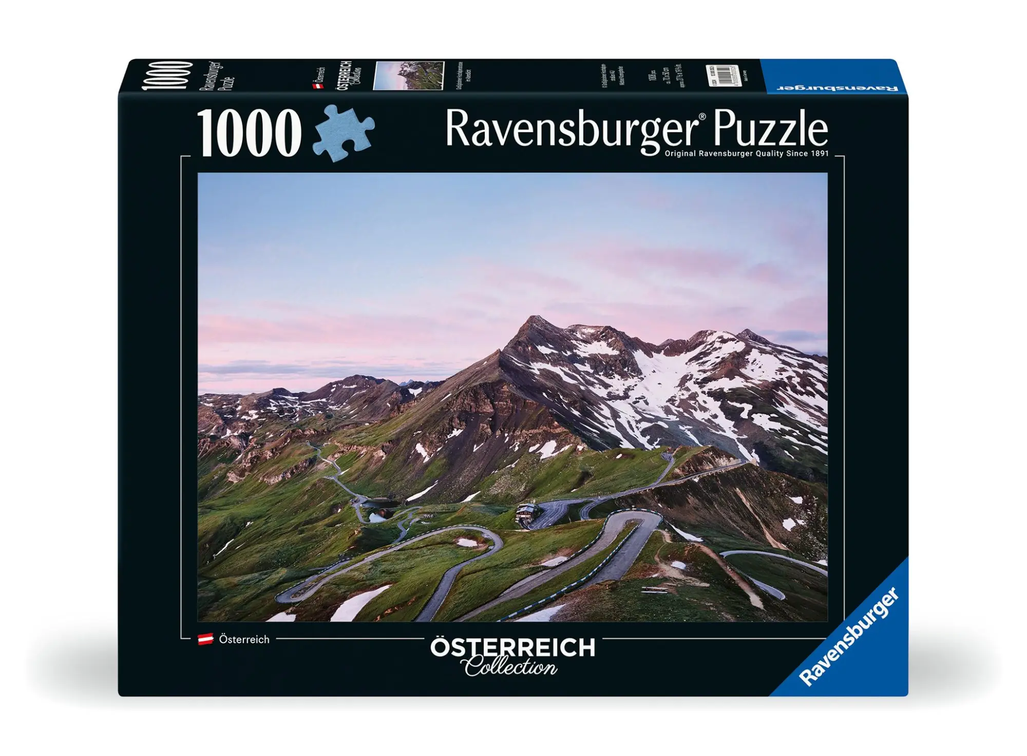 Cover: 4005555003526 | Erwachsenenpuzzle 1000 Teile - Großglockner Hochalpenstraße | Spiel