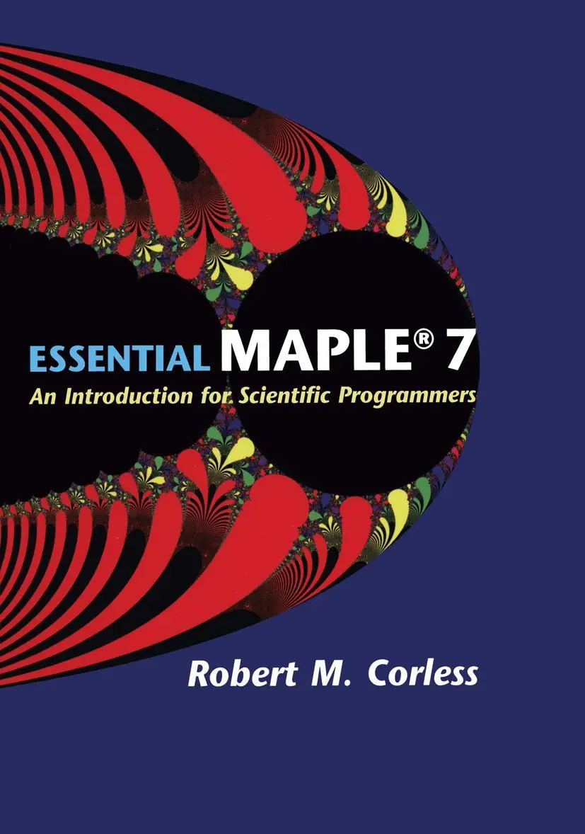 Cover: 9780387953526 | Essential Maple 7 | An Introduction for Scientific Programmers | Buch