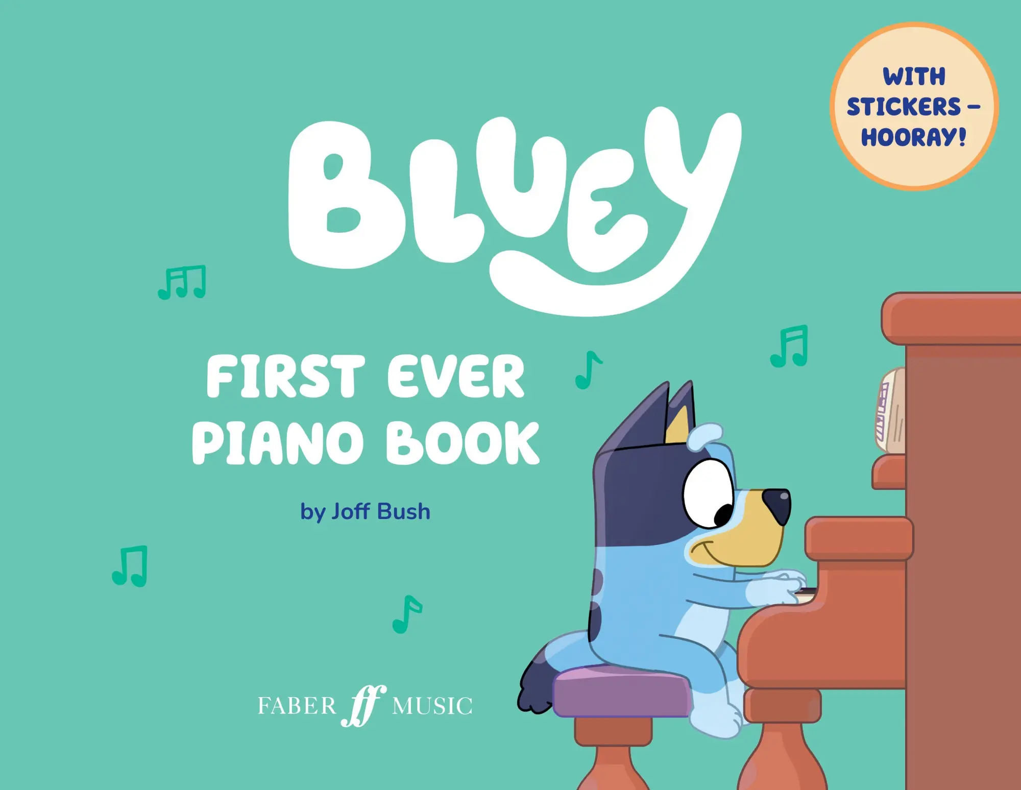 Cover: 9780571543526 | Bluey: First Ever Piano Book | Joff Bush | Taschenbuch | 40 S. | 2025