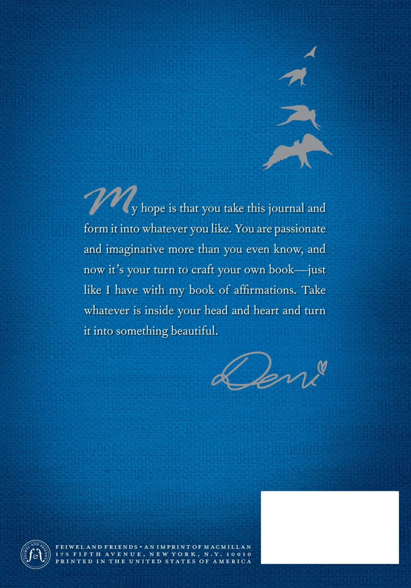 Rückseite: 9781250063526 | Staying Strong | A Journal | Demi Lovato | Taschenbuch | Englisch