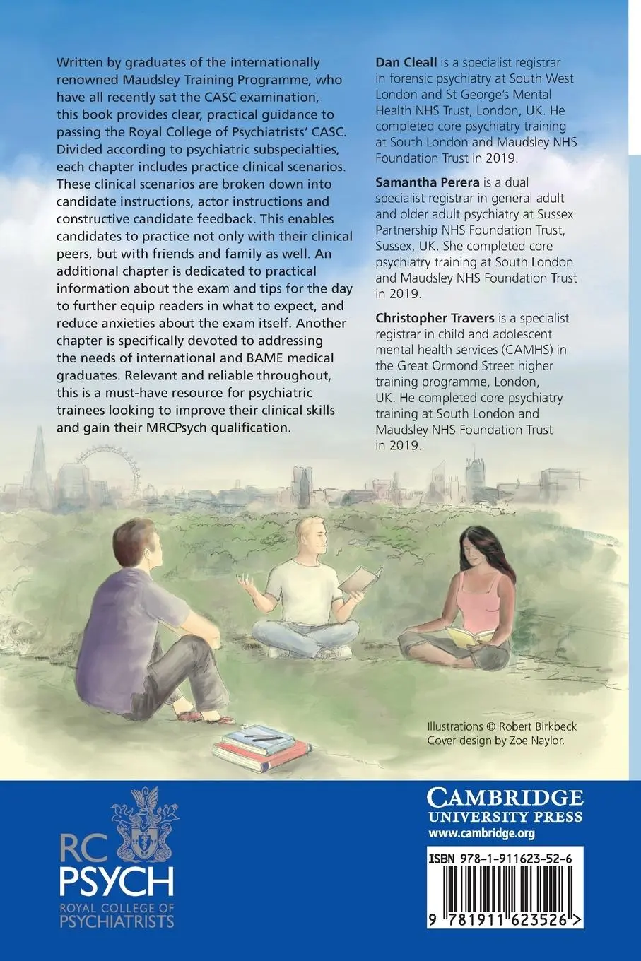 Rückseite: 9781911623526 | The Maudsley Trainee Guide to the CASC | Dan Cleall (u. a.) | Buch
