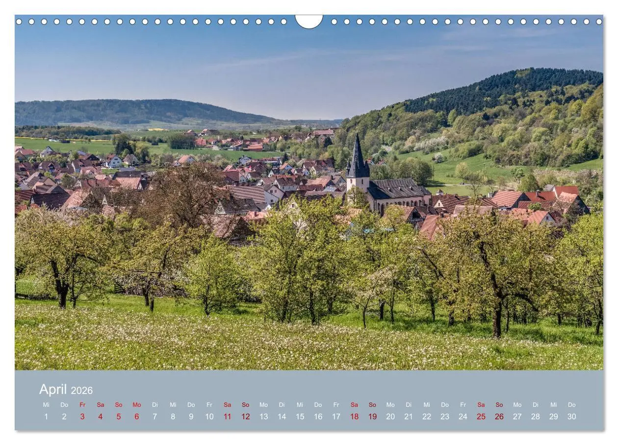 Bild: 9783457873526 | Schöne Aussichten in die Fränkische Schweiz (Wandkalender 2026 DIN...