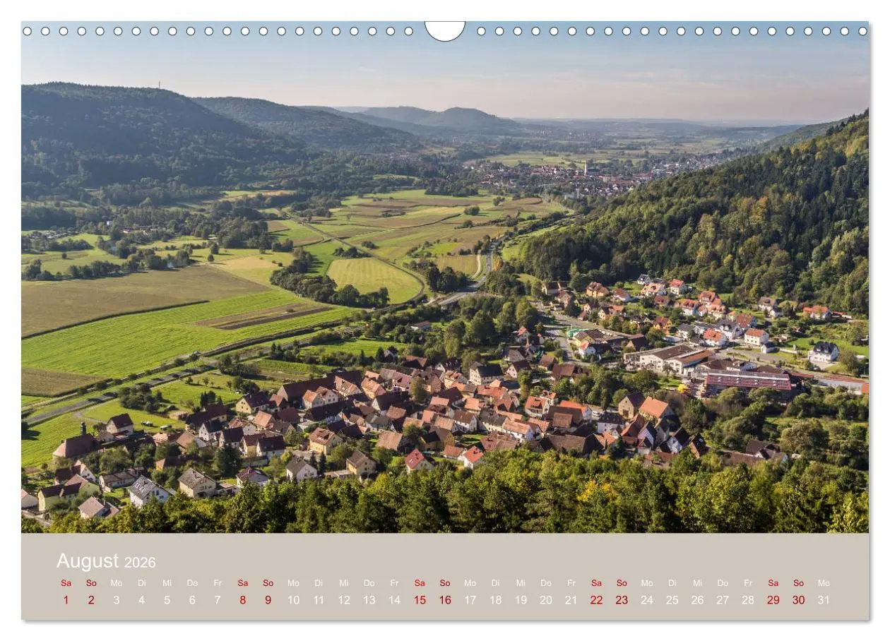 Bild: 9783457873526 | Schöne Aussichten in die Fränkische Schweiz (Wandkalender 2026 DIN...