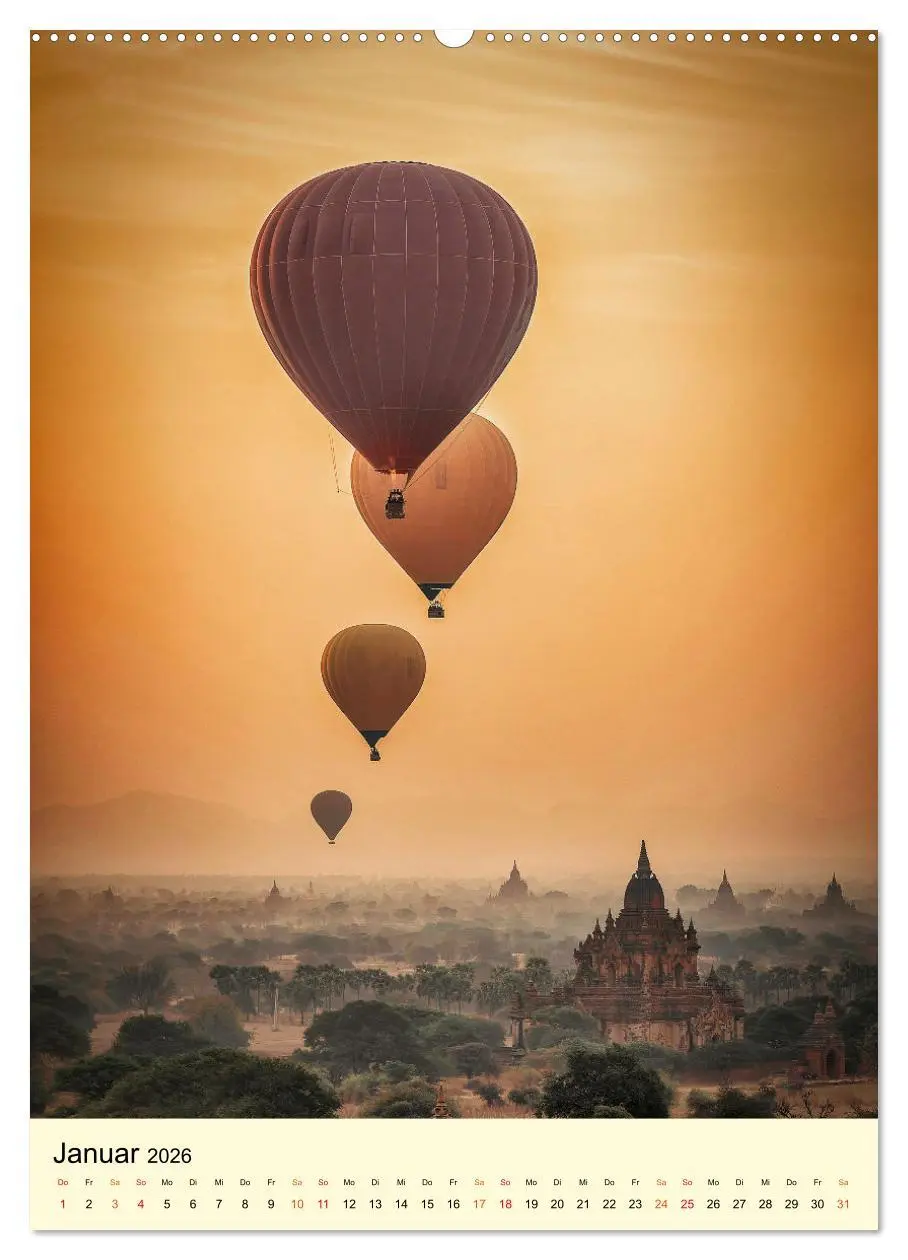 Bild: 9783516343526 | Reisen - die Welt erwartet dich (Wandkalender 2026 DIN A2 hoch),...
