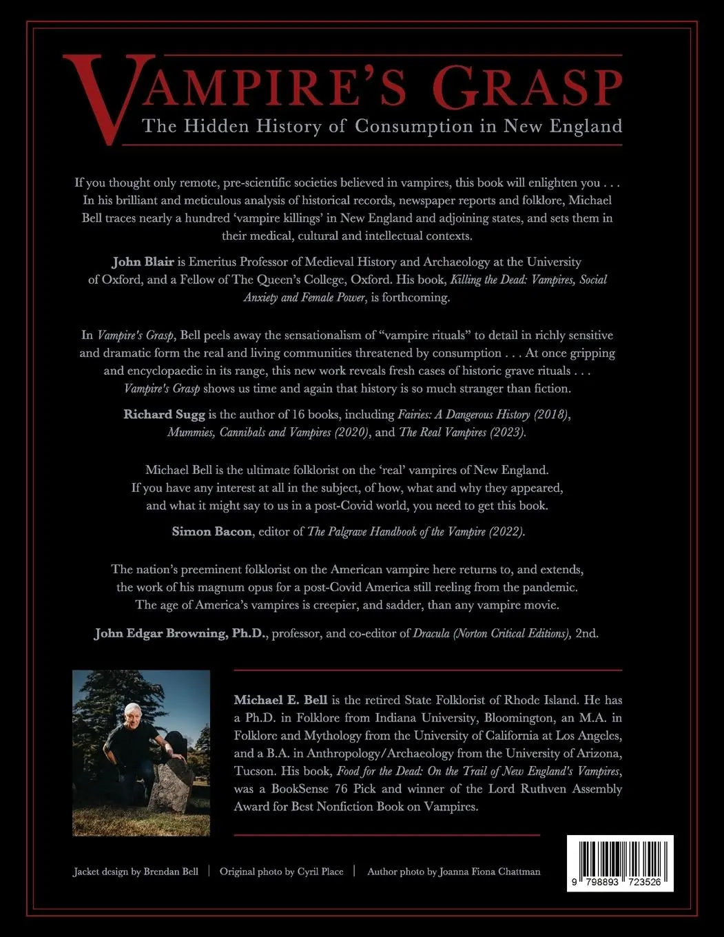 Rückseite: 9798893723526 | Vampire's Grasp | The Hidden History of Consumption in New England