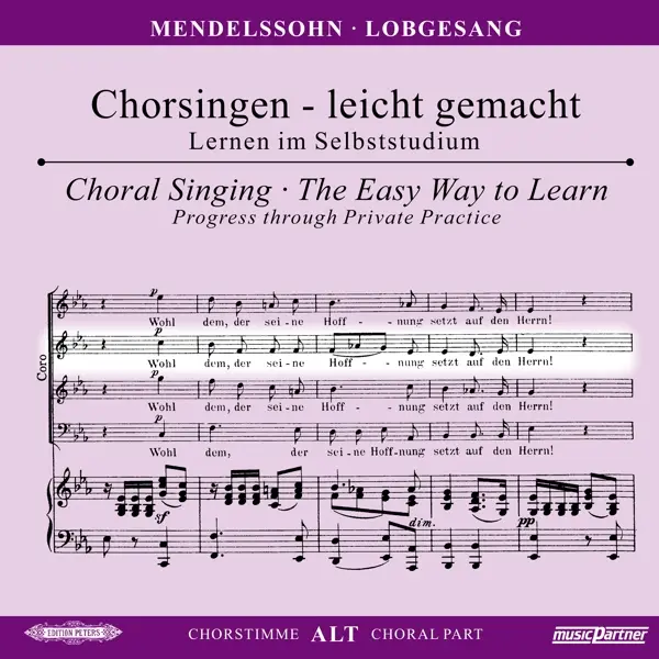 Cover: 4013788003626 | Chorsingen leicht gemacht - Felix Mendelssohn: Symphonie Nr. 2...