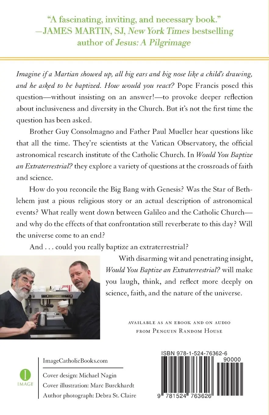 Rückseite: 9781524763626 | Would You Baptize an Extraterrestrial? | Guy Consolmagno (u. a.)