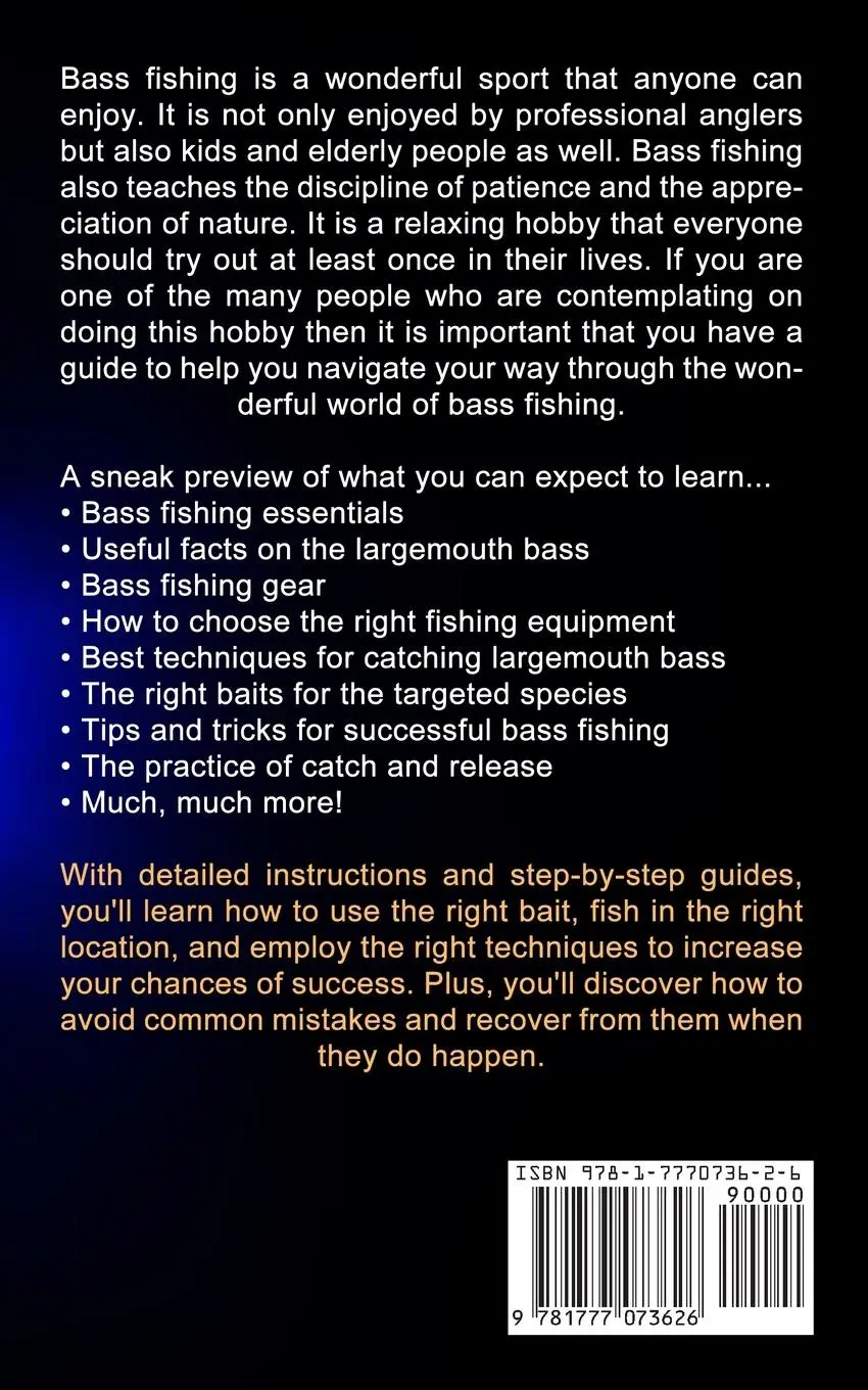 Rückseite: 9781777073626 | Bass Fishing | Paul Richards | Taschenbuch | Englisch | 2023