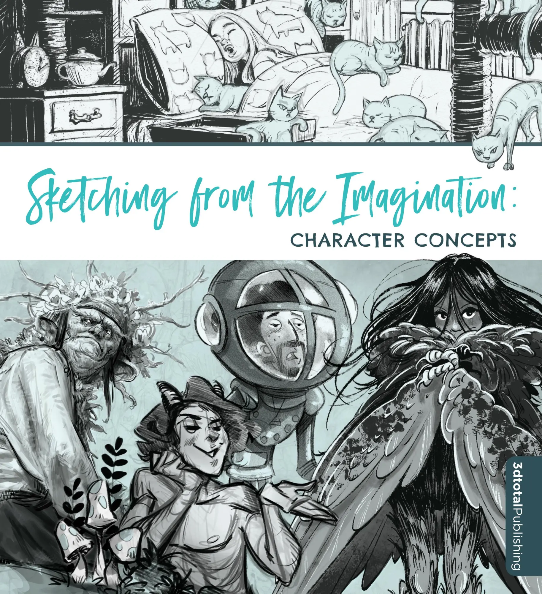 Cover: 9781912843626 | Sketching from the Imagination: Character Concepts | 3dtotal | Buch