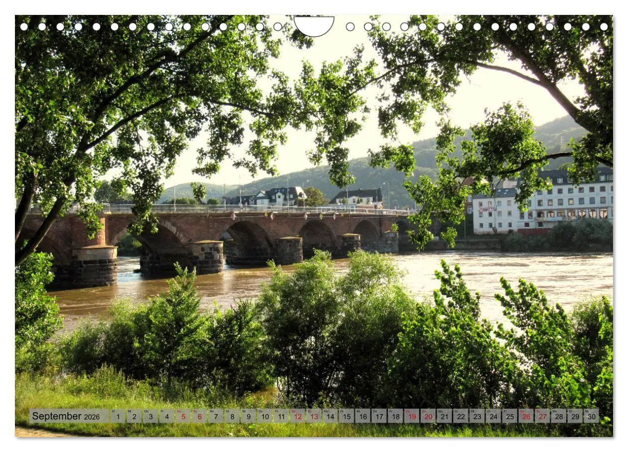 Bild: 9783457313626 | Flüsse in Deutschland (Wandkalender 2026 DIN A4 quer), CALVENDO...