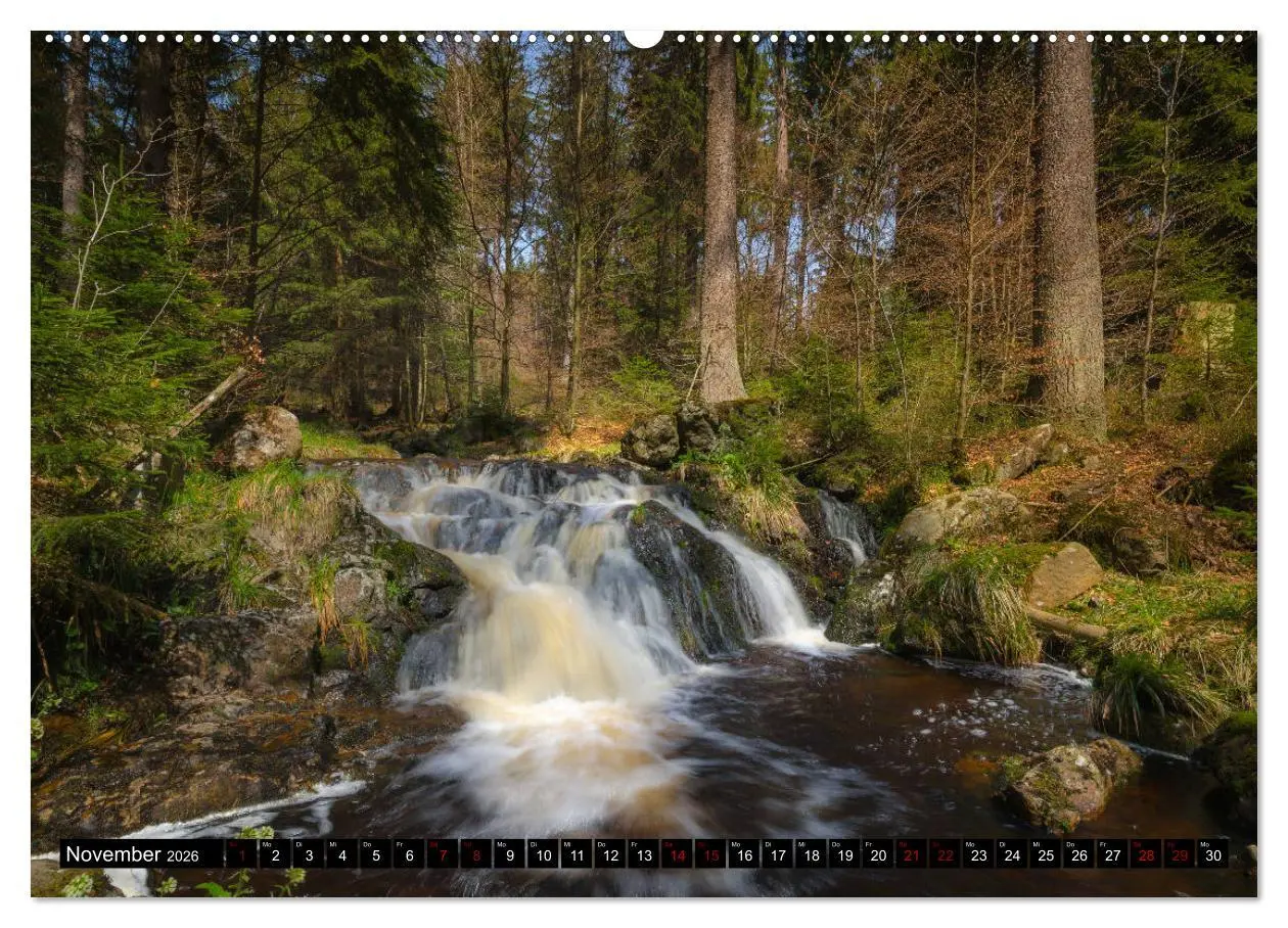 Bild: 9783457863626 | Flüsse und Seen im Harz (Wandkalender 2026 DIN A2 quer), CALVENDO...