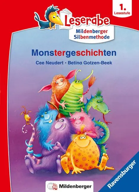 Cover: 9783473463626 | Leserabe mit Mildenberger Silbenmethode - Monstergeschichten | Neudert