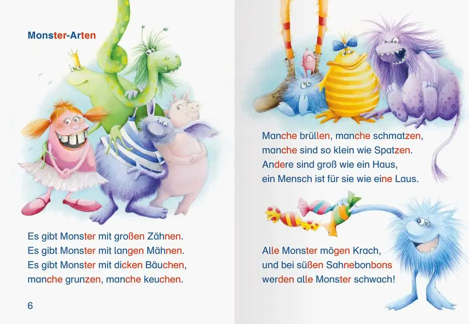 Bild: 9783473463626 | Leserabe mit Mildenberger Silbenmethode - Monstergeschichten | Neudert
