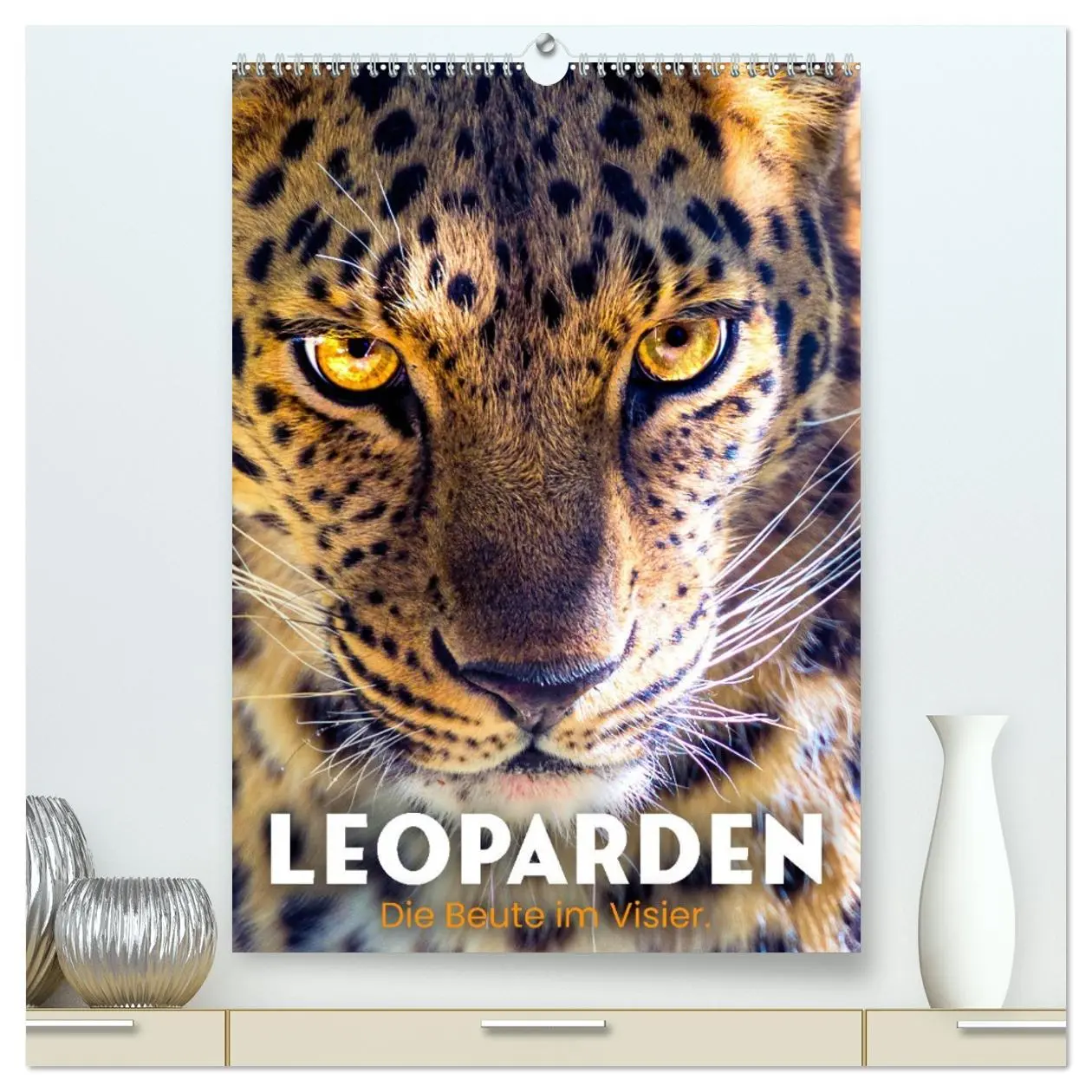 Cover: 9783516333626 | Leoparden - Die Beute im Visier. (hochwertiger Premium Wandkalender...