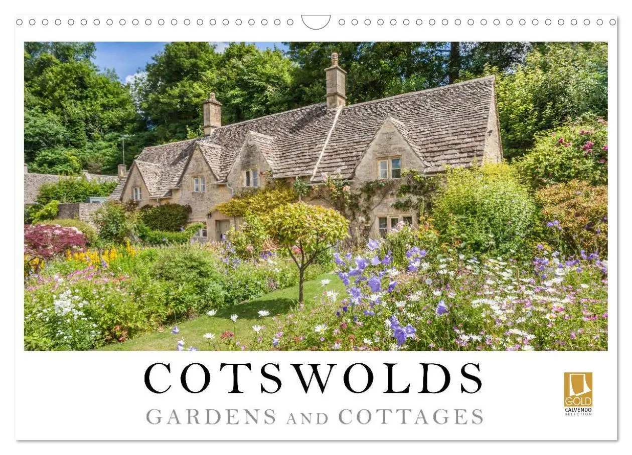 Cover: 9783516573626 | Cotswolds Gardens and Cottages (Wall Calendar 2026 DIN A3...