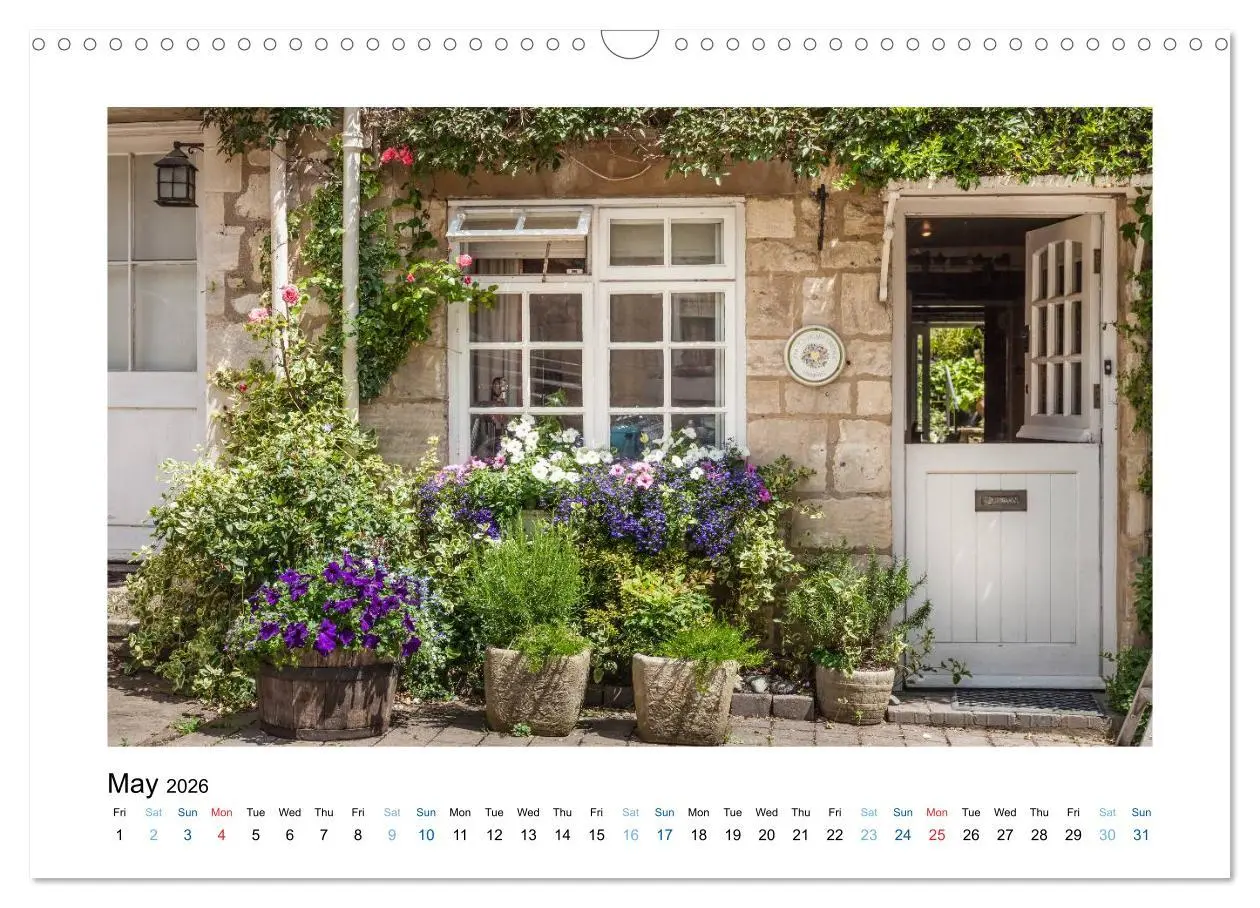 Bild: 9783516573626 | Cotswolds Gardens and Cottages (Wall Calendar 2026 DIN A3...